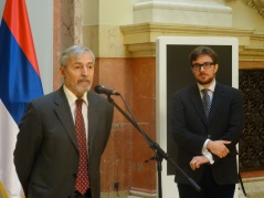 10. октобар 2016. Председник Одбора за људска и мањинска права и равноправност полова и представник Центра за историјске студије и дијалог